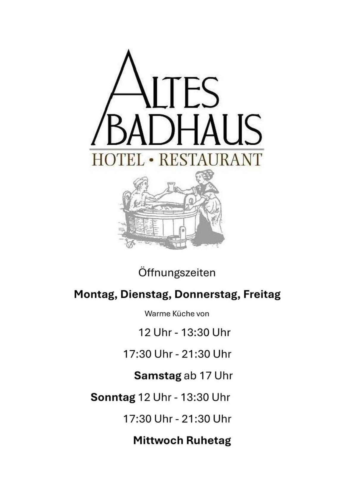 Hotel Restaurant Altes Badhaus Eberbach  Luaran gambar